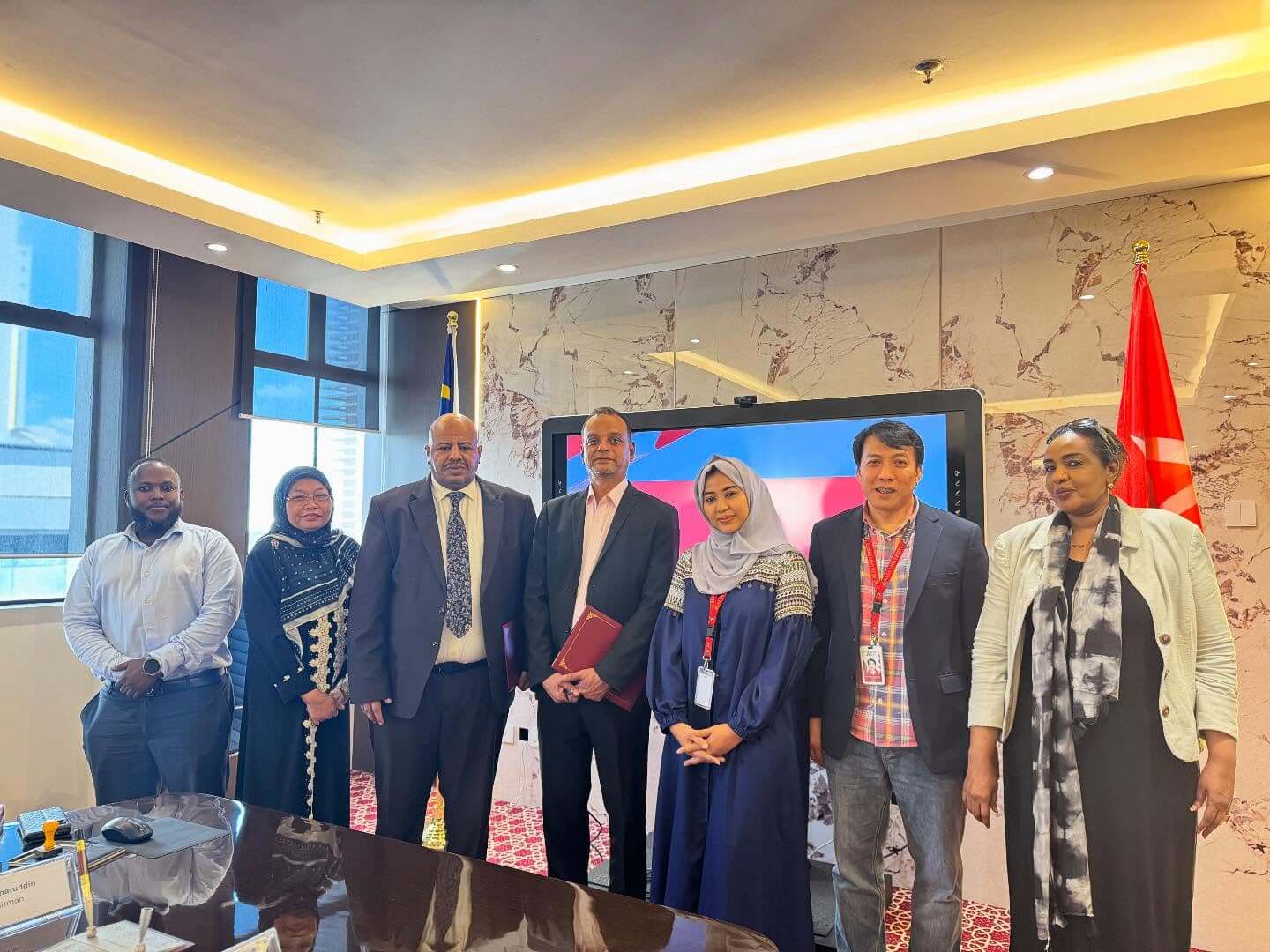 Visit of the Chairman, University of Dhalanj Council